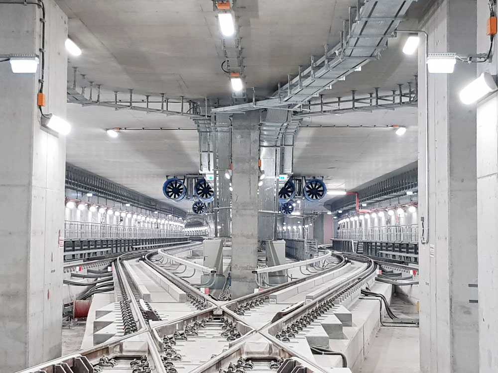 The Importance of Energy Efficiency in Ventilation Systems for Metro and Railway Tunnels
